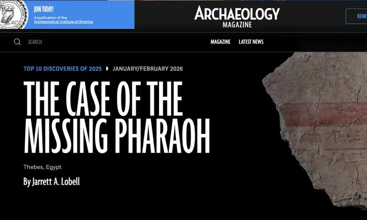 مقبرة الملك تحتمس الثاني بالبر الغربي بالأقصر ضمن أهم 10 اكتشافات أثرية لعام 2025