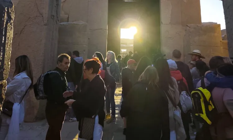 معابد الكرنك بالأقصر تشهد غدا ظاهرة فلكية فريدة تعلن من خلالها بدء فصل الشتاء