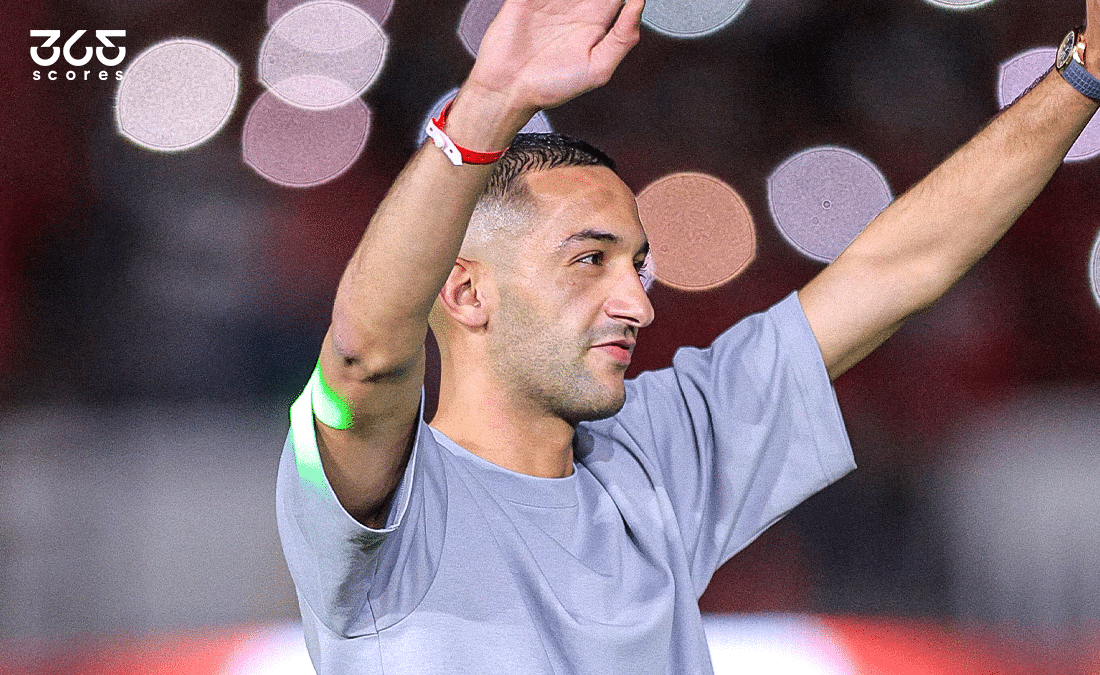 حكيم زياش يُوجه رسالة دعم إلى المغرب قبل كأس إفريقيا