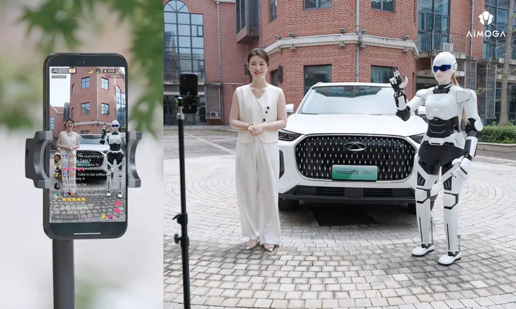 شيري تستعرض مستقبل الرياضة الذكية عبر روبوتات AiMOGA في ألعاب آسيا البارالمبية للشباب