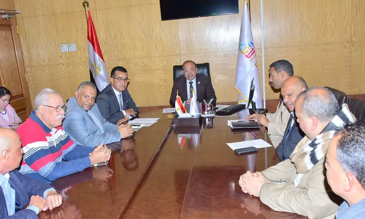 تفعيل منظومة جديدة لصرف الردة الخشنة من مطاحن التموين بالأقصر