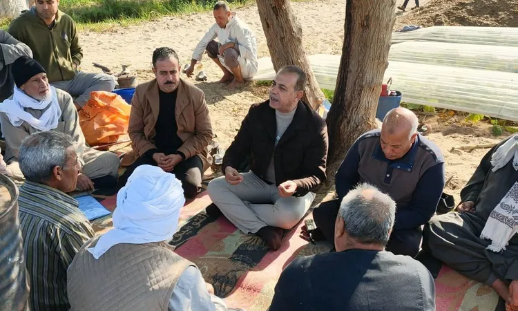 رئيس مدينة القصاصين يقود اجتماعًا موسعًا مع المزارعين لحل أزمة قطع مياه الري بقرى المحسمة و30 يونيو