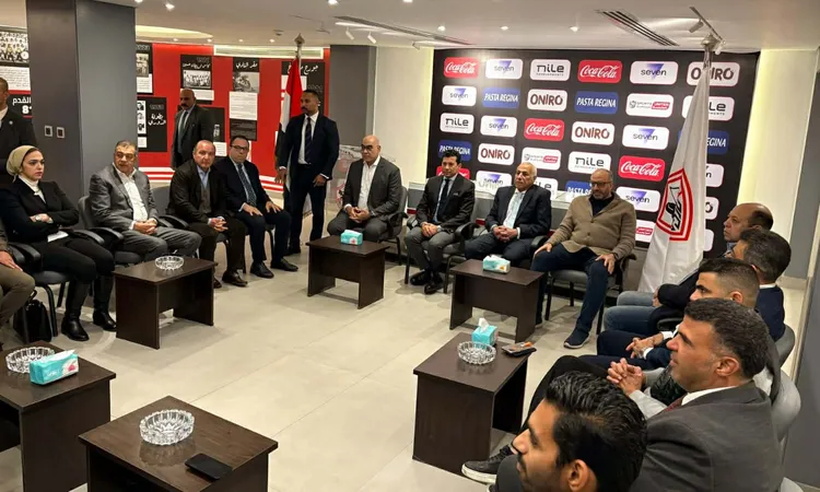 تفاصيل زيارة وزير الشباب والرياضة لنادي الزمالك