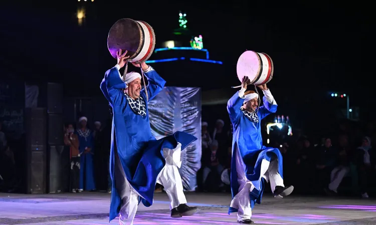 الأغاني الشعبية والعروض الفلكلورية تزين ساحة أبو الحجاج في رابع أيام مهرجان التحطيب