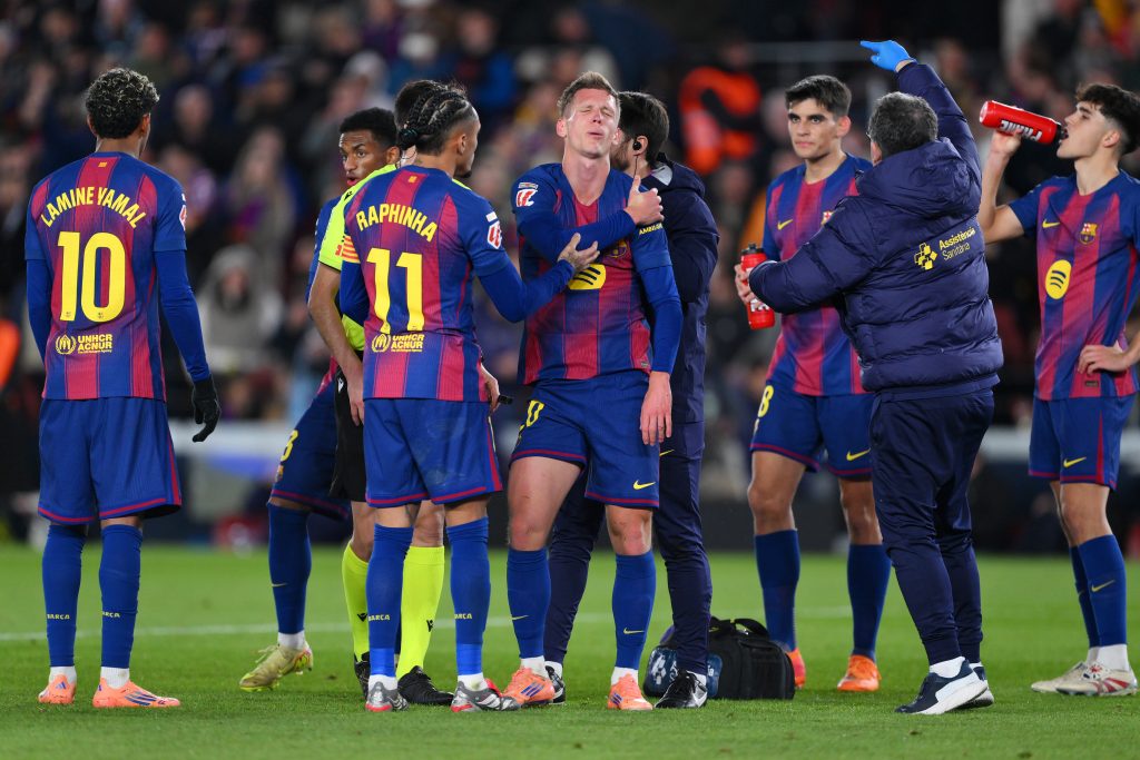 مؤتمر جيرارد مارتين قبل مباراة برشلونة ضد آينتراخت فرانكفورت في دوري أبطال أوروبا