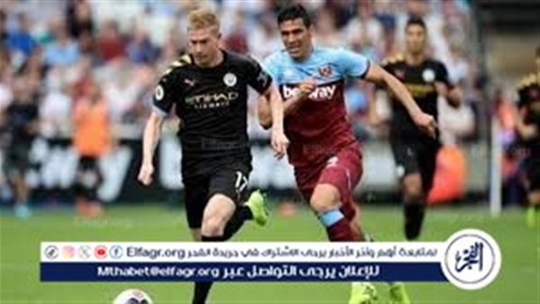 بث مباشر لمباراة مانشستر سيتي ضد وست هام اليوم علي beIN SPORTS HD 1 في الدوري الإنجليزي