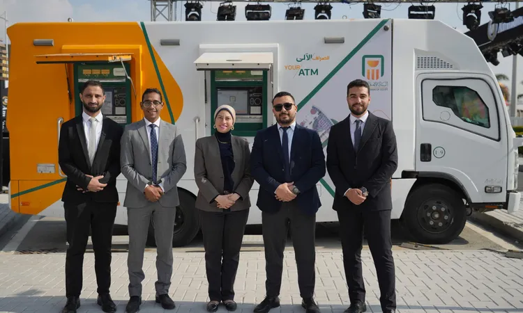 البنك الأهلي المصري يدعم خدمات الزوار في “إيديكس 2025” بسيارات الصراف الآلي المتنقلة (Mobile ATM)