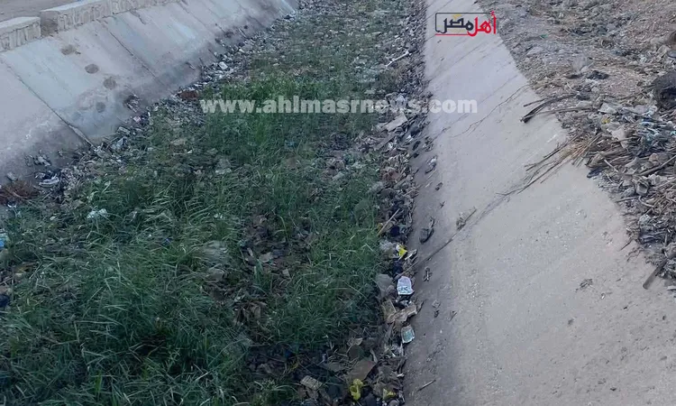 مزارعي قرية المخزن يشكون انسداد ترعة الري بقوص في قنا