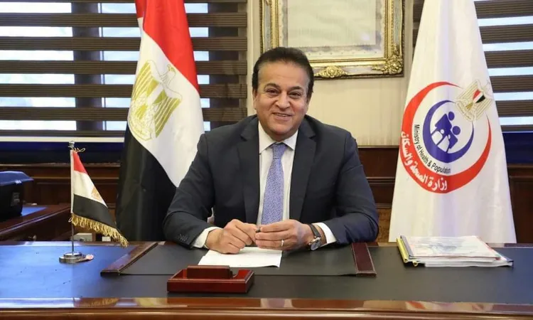 وزير الصحة يكشف رد فعل مواطنة عراقية على دفعها 5 جنيهات في كشف طبي