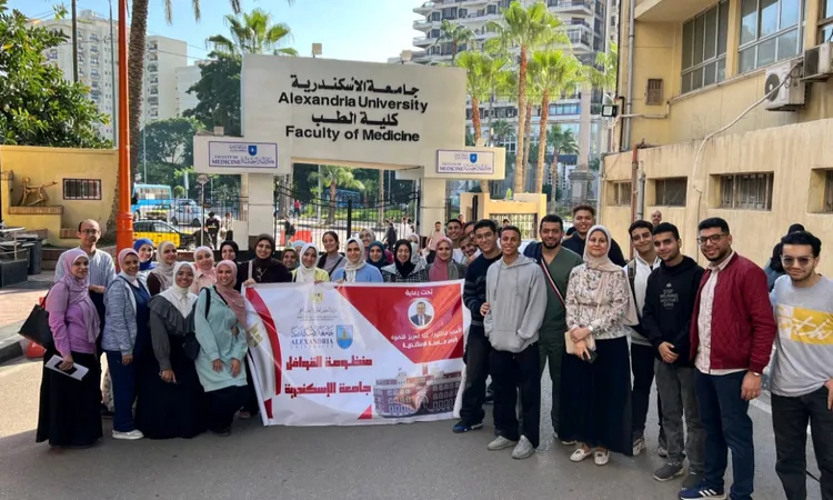 طب الإسكندرية تطلق قافلة طبية شاملة لخدمة مركز “التأهيل المهني” بالسيوف
