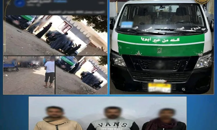 ضبط ميكروباص الرشاوى الانتخابية بقنا بعد ظهوره فى منشور متداول على السوشيال ميديا