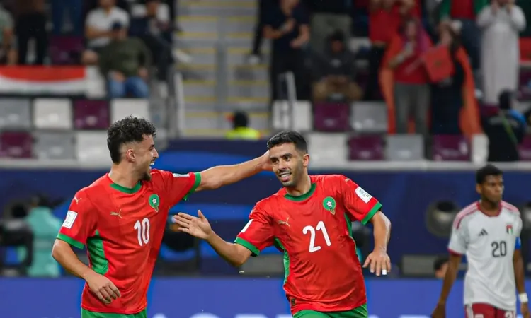 منتخب المغرب يتأهل إلى نهائي كأس العرب بعد الفوز على الإمارات