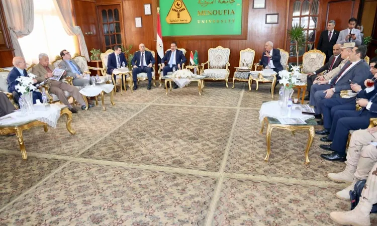 في العام 49 لها.. جامعة المنوفية تحتفل بذكرى إنشائها