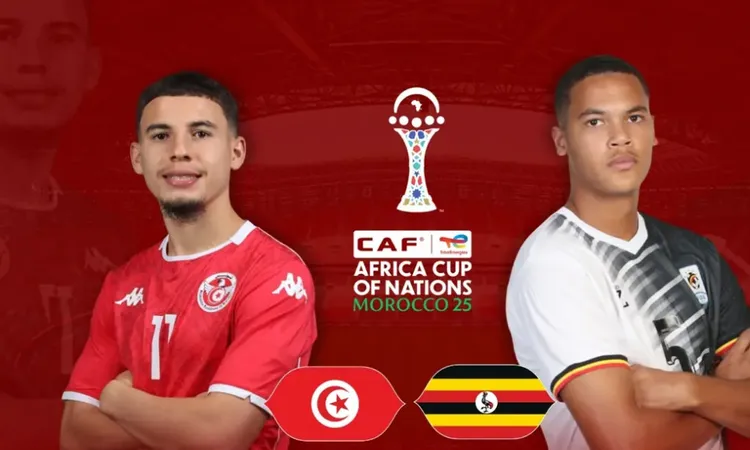 بث مباشر مباراة تونس ضد أوغندا في كأس أمم إفريقيا 2025