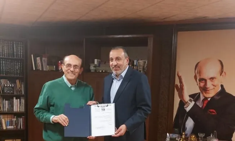 رسالة شكر روسية للفنان محمد صبحي