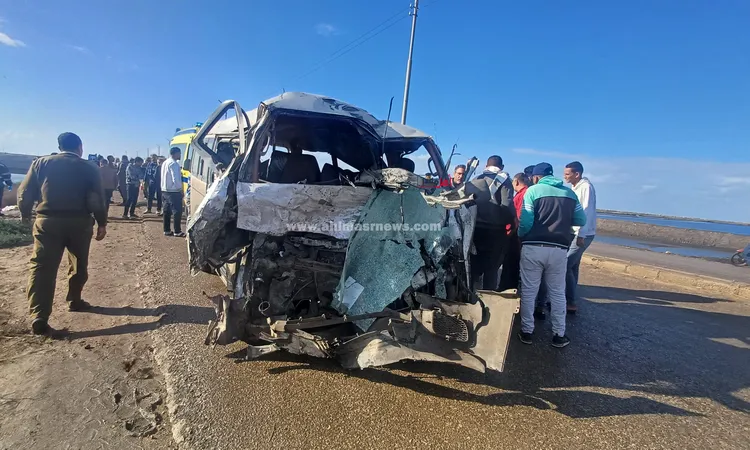 جامعة كفر الشيخ تنعى الطالبة فرح محمد إحدى ضحايا حادث الطريق الدولي