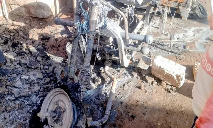 إنقاذ أسرة من الموت في حريق التهم منزلهم ببني سويف