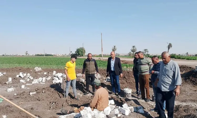 إزالة 2171 حالة تعدٍ على الأراضي الزراعية وأملاك الدولة ضمن الموجة 27 بالمنيا