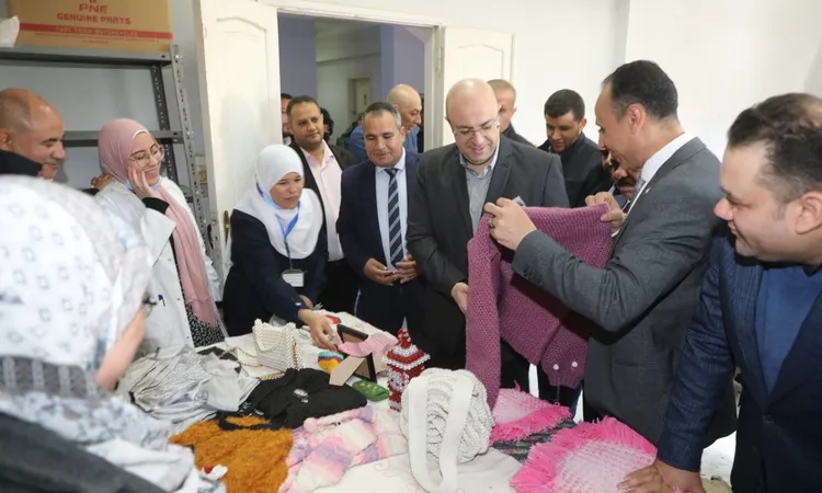 محافظ بني سويف يفتتح قسم العلاج الطبيعي بوحدة الصحة بقرية ميانه