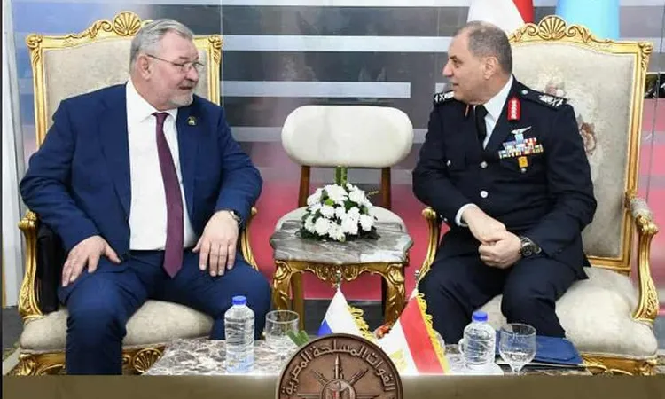 لقاءات ثنائية لقادة الأفرع الرئيسية للقوات المسلحة خلال معرض «إيديكس 2025»