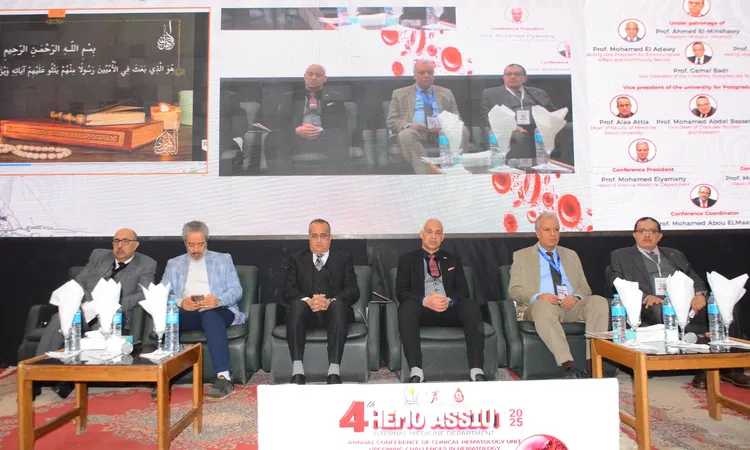 جامعة أسيوط تطلق المؤتمر السنوي الرابع لوحدة أمراض الدم الإكلينيكية