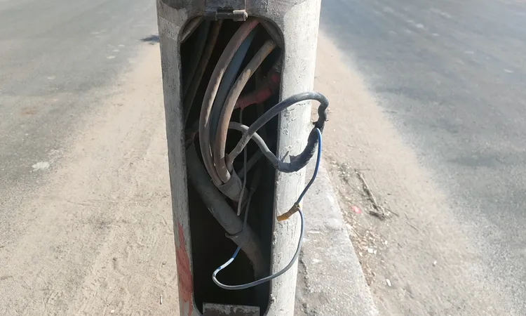 «مصائد الموت».. أعمدة الإنارة تهدد حياة المواطنين بشوارع دشنا بقنا خلال الشتاء