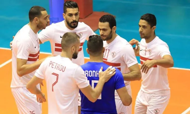 الزمالك يوجه الشكر لمدرب فريق الطائرة