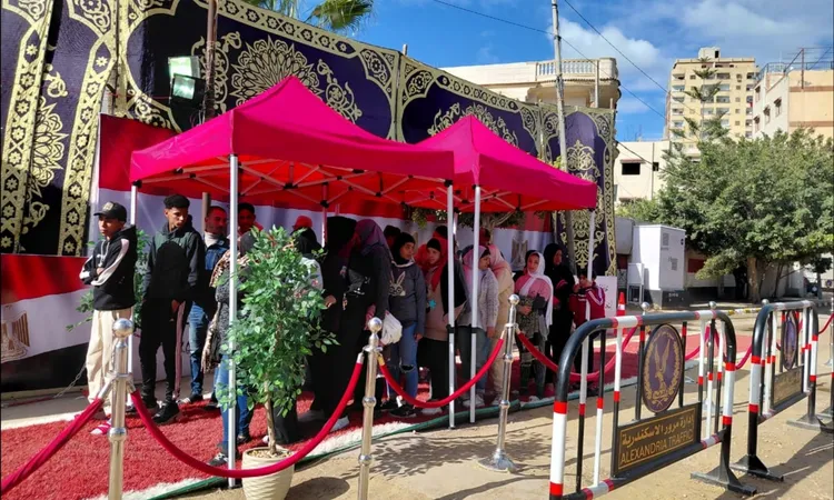 توافد محدود في الساعة الأولى من ثاني أيام جولة إعادة انتخابات مجلس النواب بالمنتزه في الإسكندرية