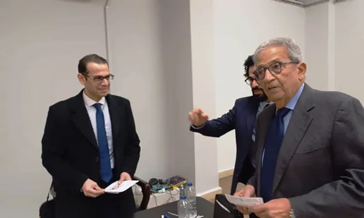 عمرو موسى يطالب بإعادة الانتخابات البرلمانية: الأمر يشغل كل المصريين