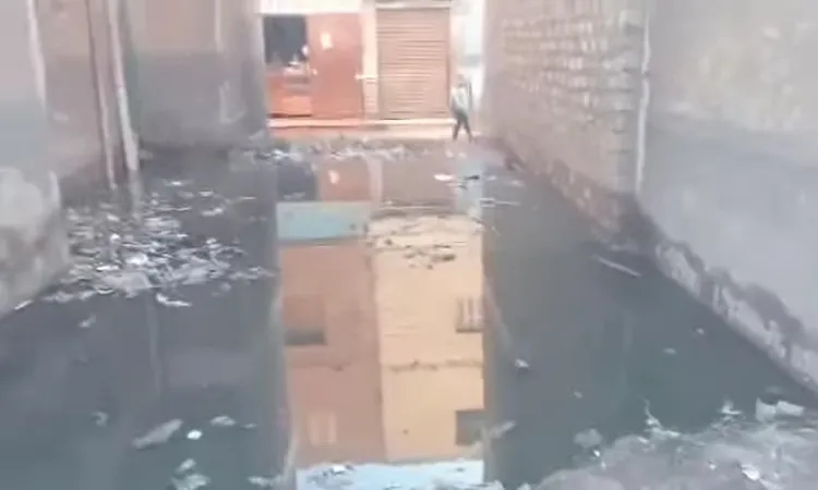 الصرف الصحي يهدد الأموات بالغرق والأحياء بالمرض في فاو قبلي بقنا