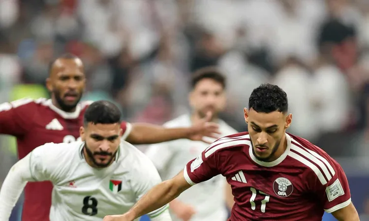 فوز تاريخي.. فلسطين تخطف انتصارًا قاتلًا من قطر في كأس العرب