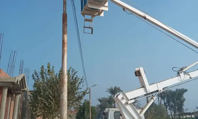 انقطاع الكهرباء عن 18 منطقة ببنى سويف لمدة 3 أيام «اعرف الأماكن والسبب»