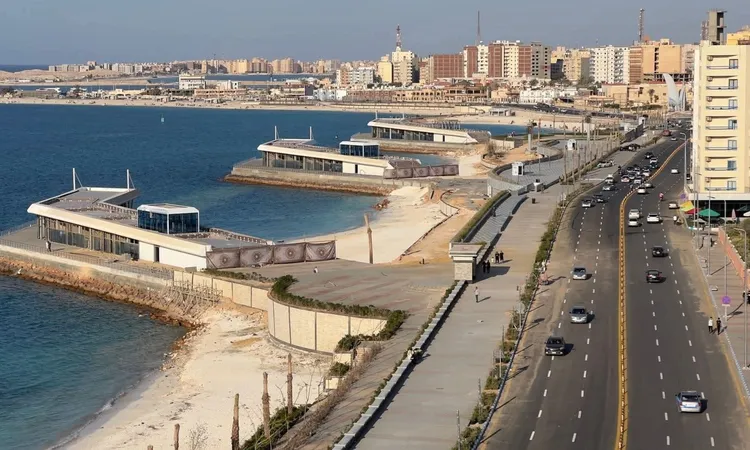 أمطار متوسطة على مطروح والساحل الشمالي