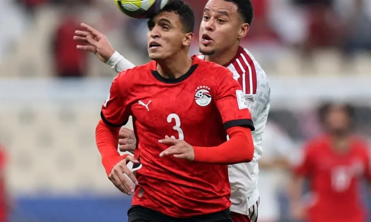 منتخب مصر يتعادل سلبياً مع الإمارات في الشوط الأول بكأس العرب