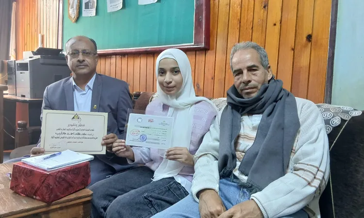 ” ملك” قاهرة الأمية من الصم والبكم في قنا .. نفسي أكون طبيبة علشان أساعد الناس