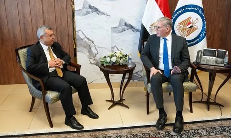 وزير البترول والثروة المعدنية يستقبل هيئة مكتب لجنة الطاقة والبيئة والقوى العاملة بمجلس الشيوخ