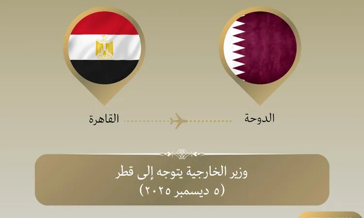 وزير الخارجية يتوجه إلى قطر للمشاركة في منتدى الدوحة