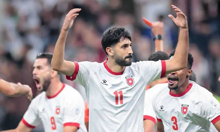 سأجيب في وقت لاحق | أول تعليق من يزن النعيمات نجم الأردن على مفاوضات الأهلي