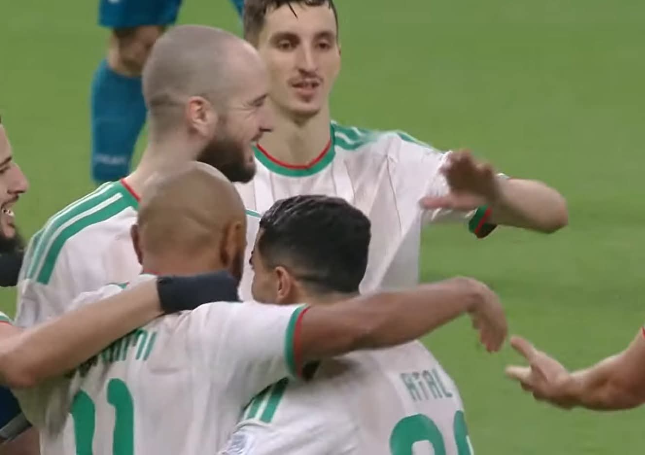 الخضر يحسمون مباراة العراق ويتأهلون في المركز الأول 