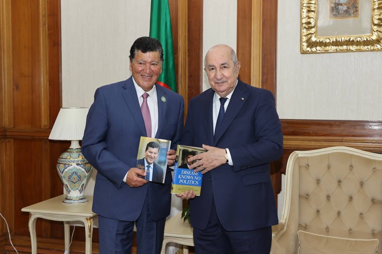 الرئيس تبون يستقبل البروفيسور إلياس زرهوني