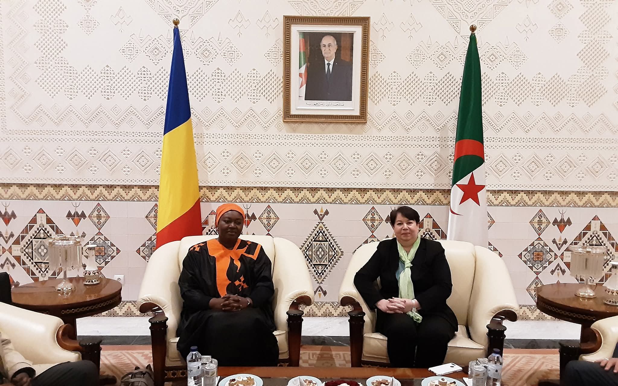 وزيرة البترول التشادية في زيارة رسمية إلى الجزائر