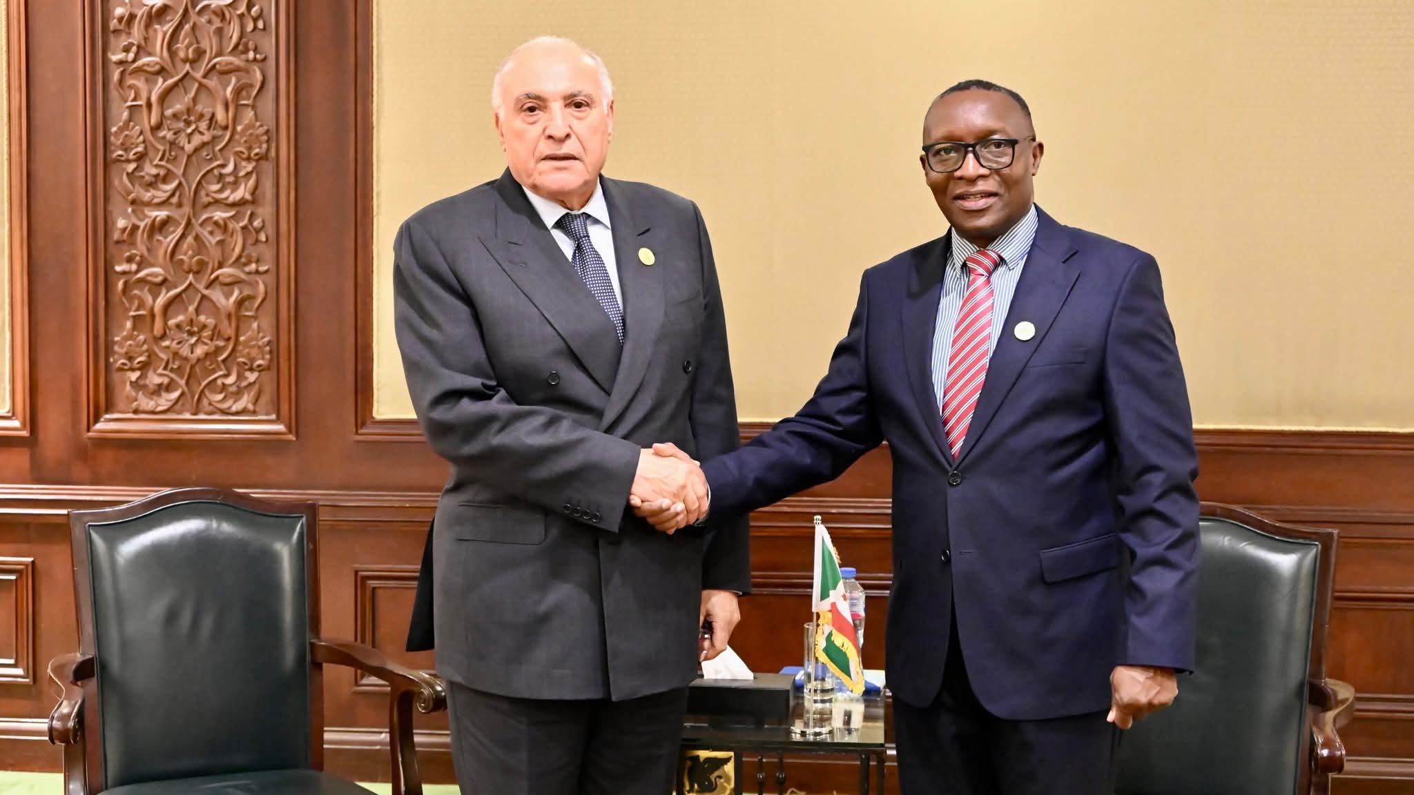 الجزائر _ بوروندي: تعزيز التعاون الثنائي وتنسيق المواقف قبيل رئاسة للاتحاد الإفريقي