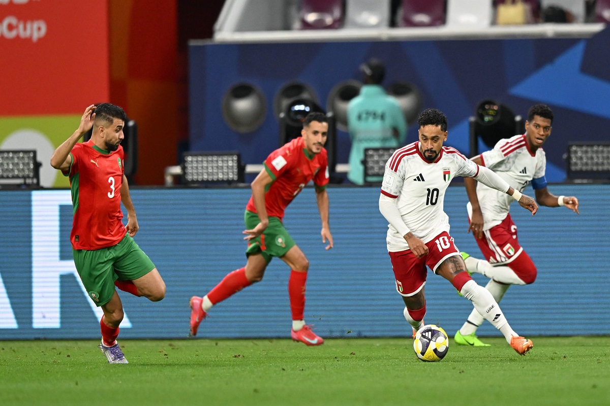 المغرب تحطم آمال الإمارات في بلوغ نهائي كأس العرب للمرة الأولى