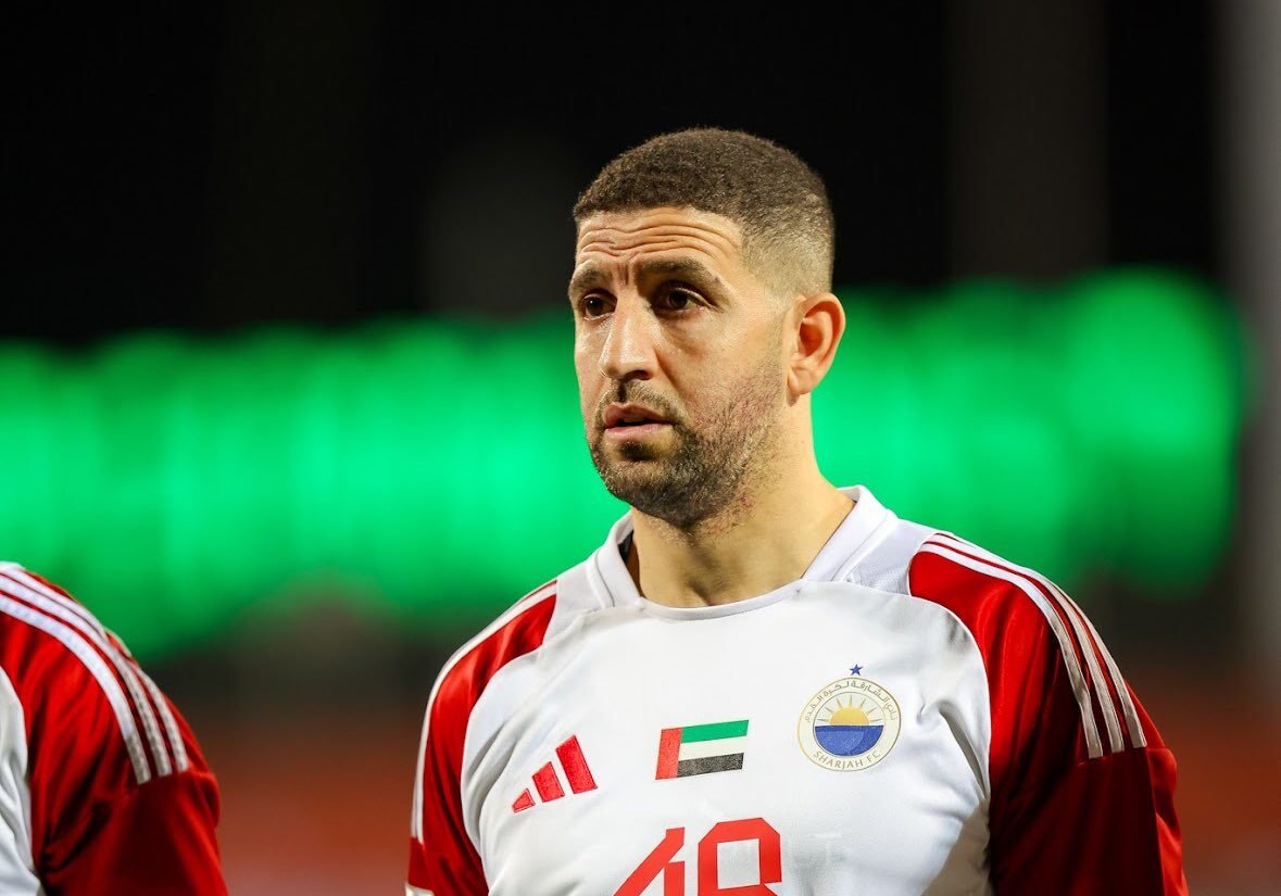 الرباط الصليبي ينهي موسم عادل تاعرابت مع الشارقة الإماراتي