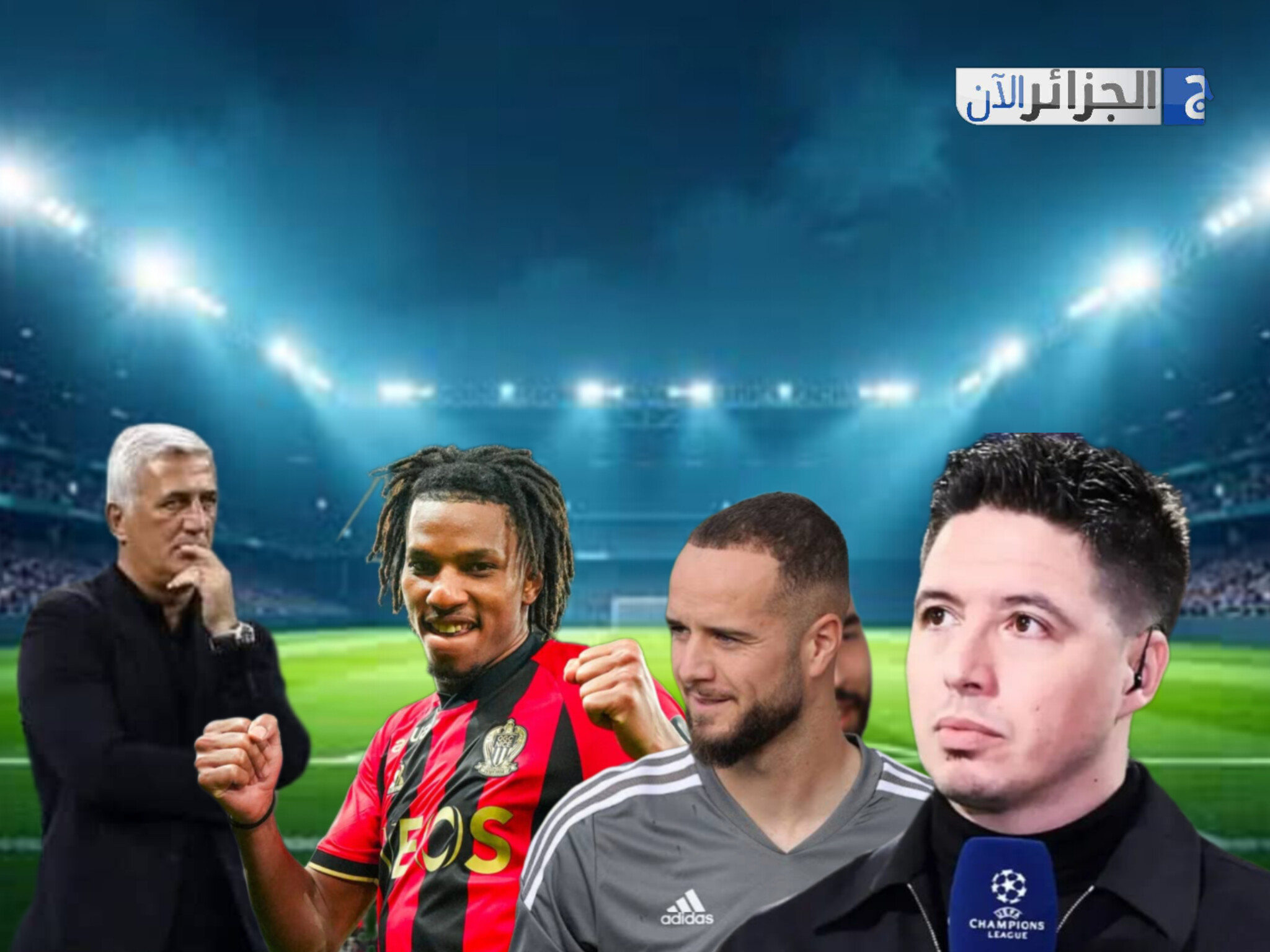 سمير ناصري يهاجم بيتكوفيتش ، وضعية غير مريحة لٱيت نوري و بيتكوفيتش يراقب فيكتور لكحل