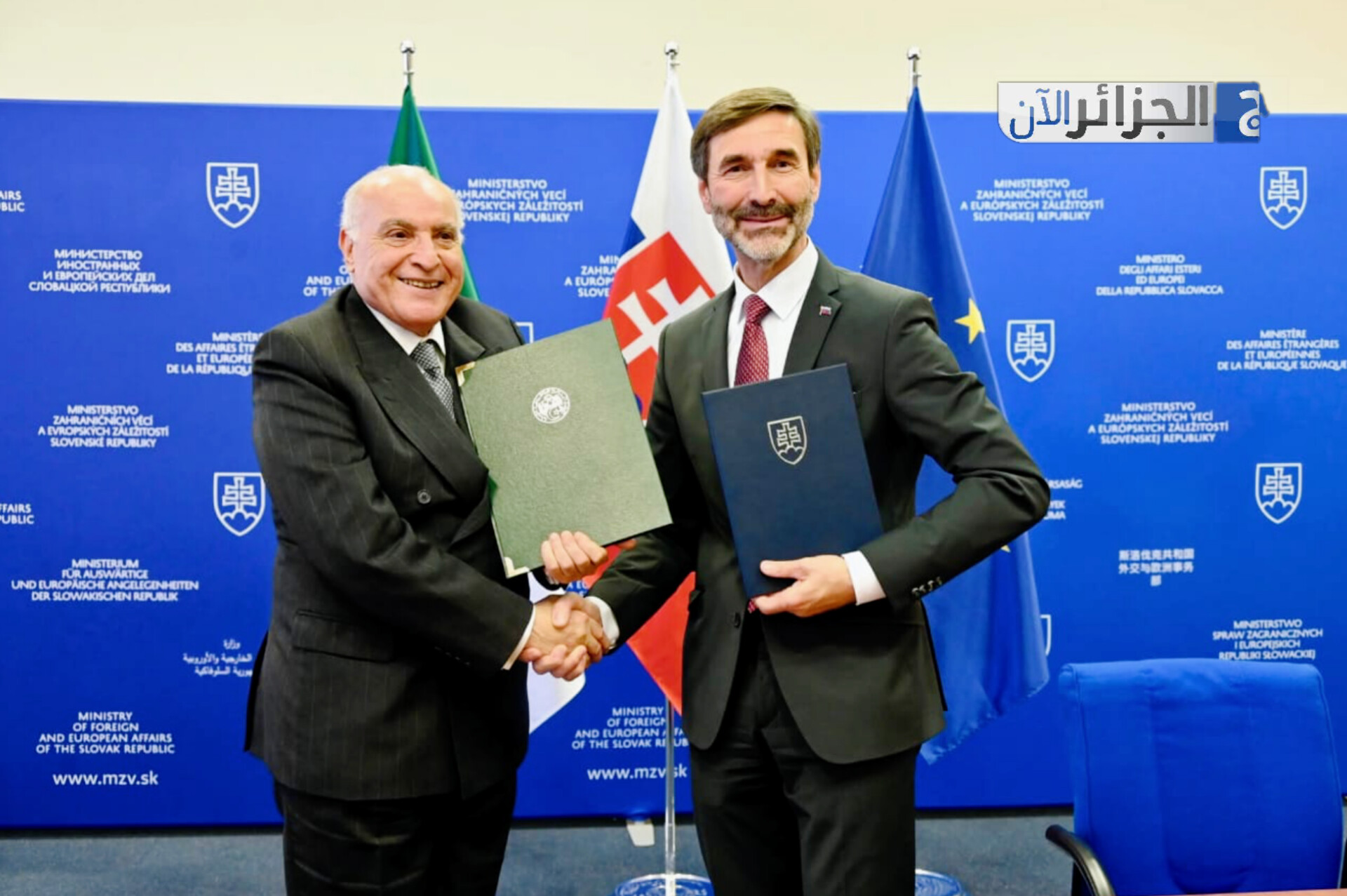 الجزائر وسلوفاكيا ترسمان خارطة طريق جديدة للتعاون الثنائي