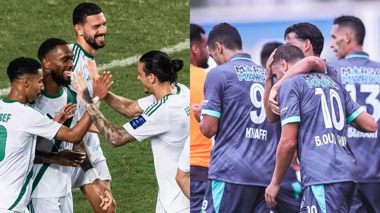 ملخص وأهداف مباراة الأهلي السعودي ضد الرجاء المغربي