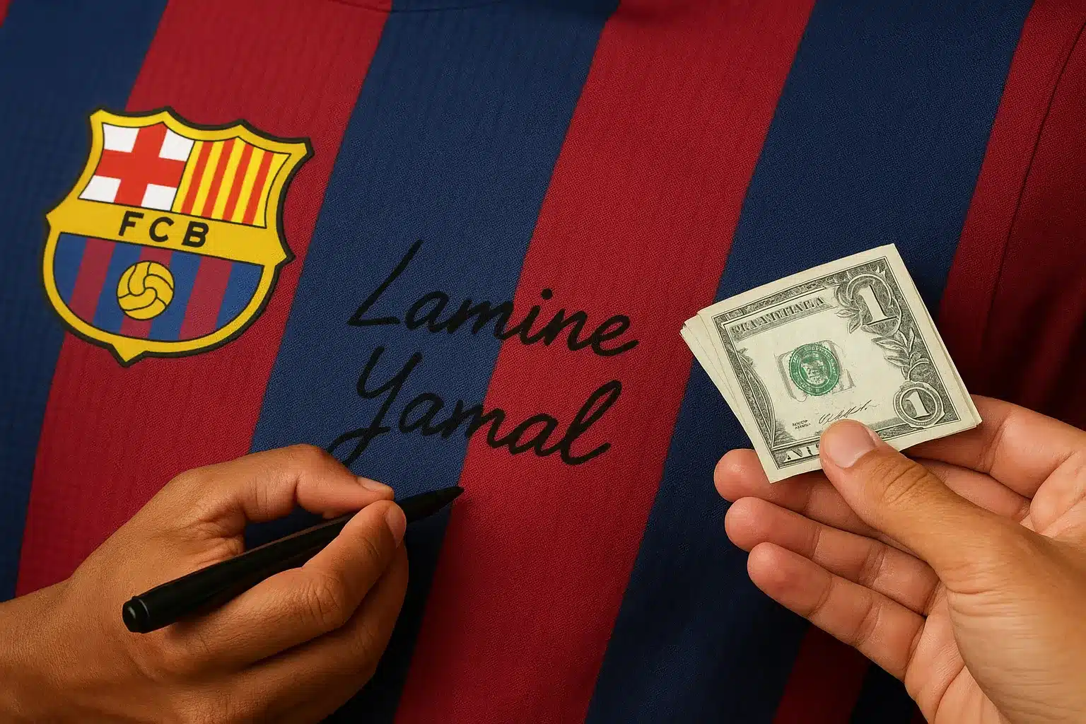 الدفع مقابل التوقيع.. غضب عارم ضد لامين يامال بسبب تجاهل الجماهير