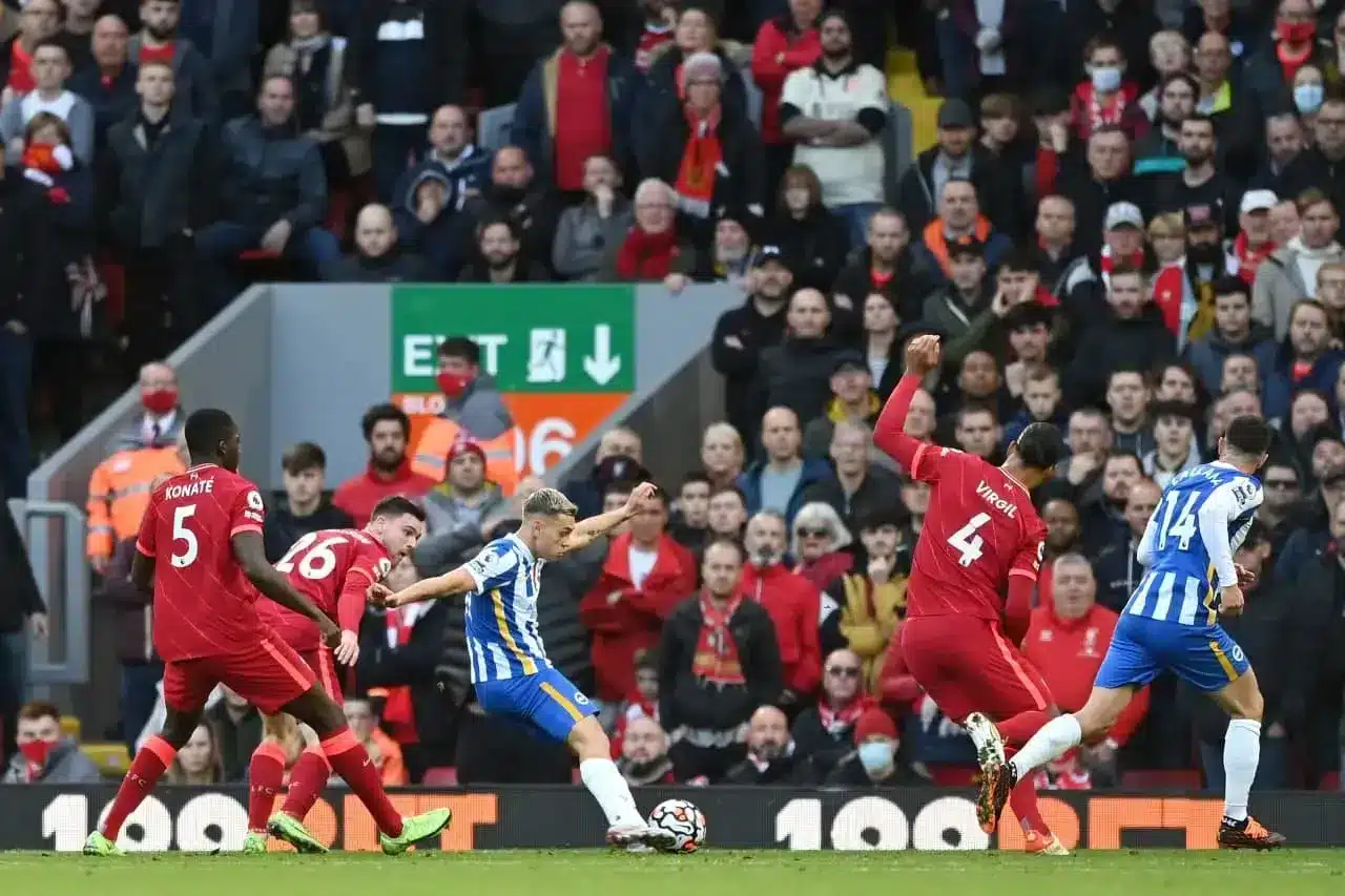 تشكيل ليفربول ضد برايتون بالجولة 16 في الدوري الإنجليزي 2025-26