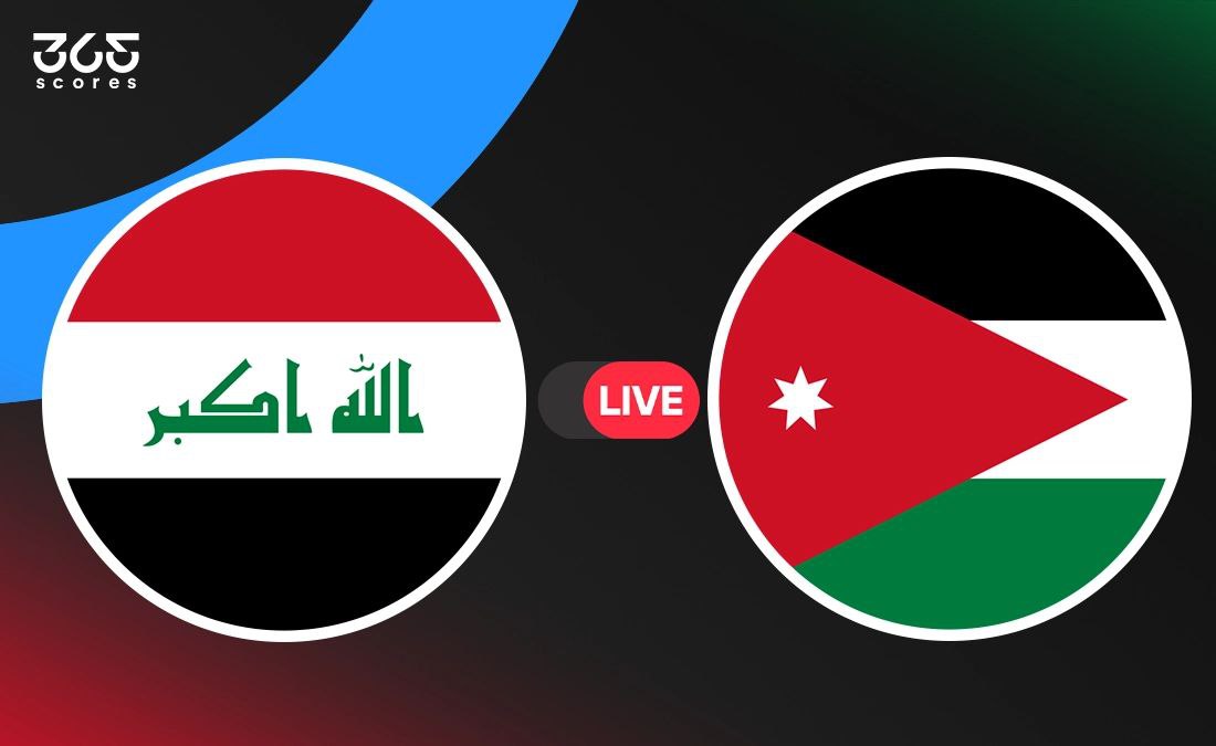 مباشر مباراة العراق ضد الأردن في كأس العرب 2025